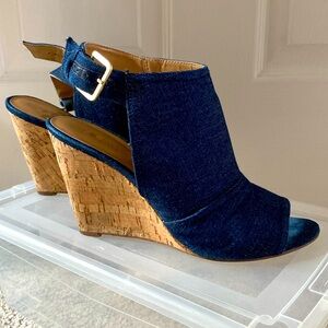 Nine West Denim Wedge